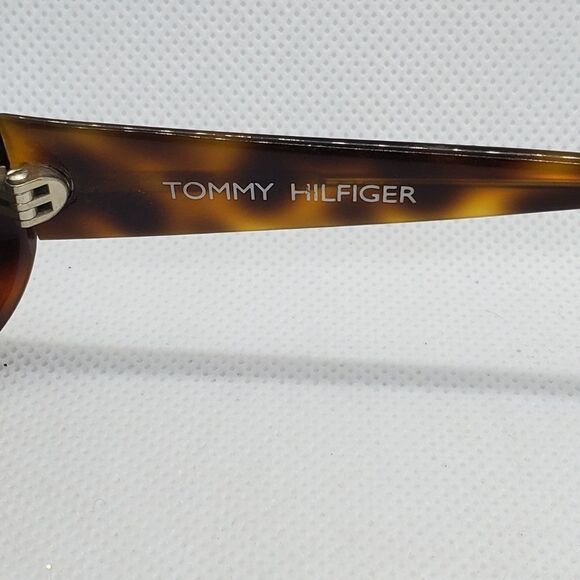 Tommy Hilfiger Brown Tortoiseshell Sunglasses - Picture 8 of 8